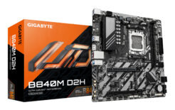 GIGABYTE B840M D2H moederbord AMD B840 Socket AM5 micro ATX