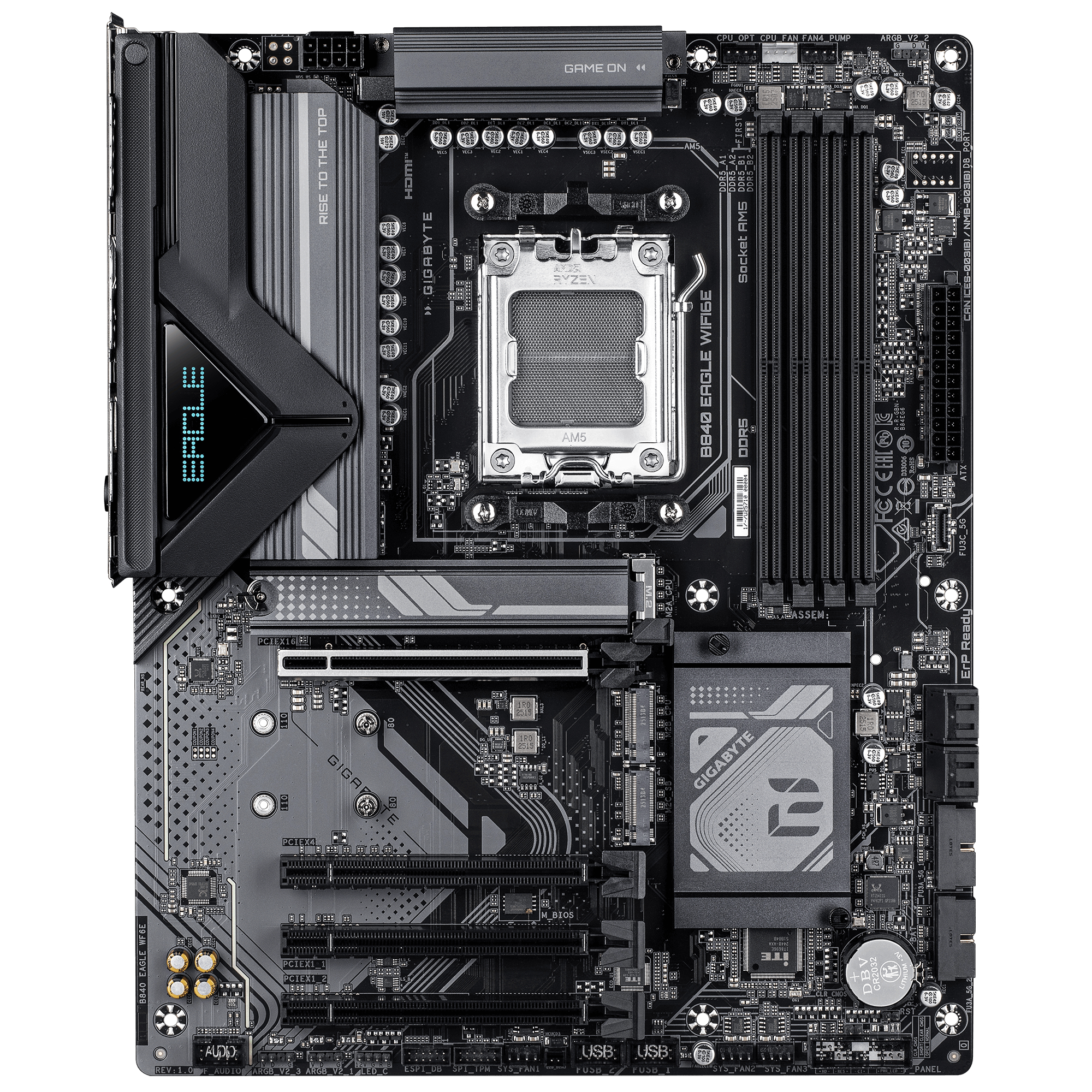 GIGABYTE B840 EAGLE WIFI6E AMD B840 Socket AM5 ATX - Afbeelding 3