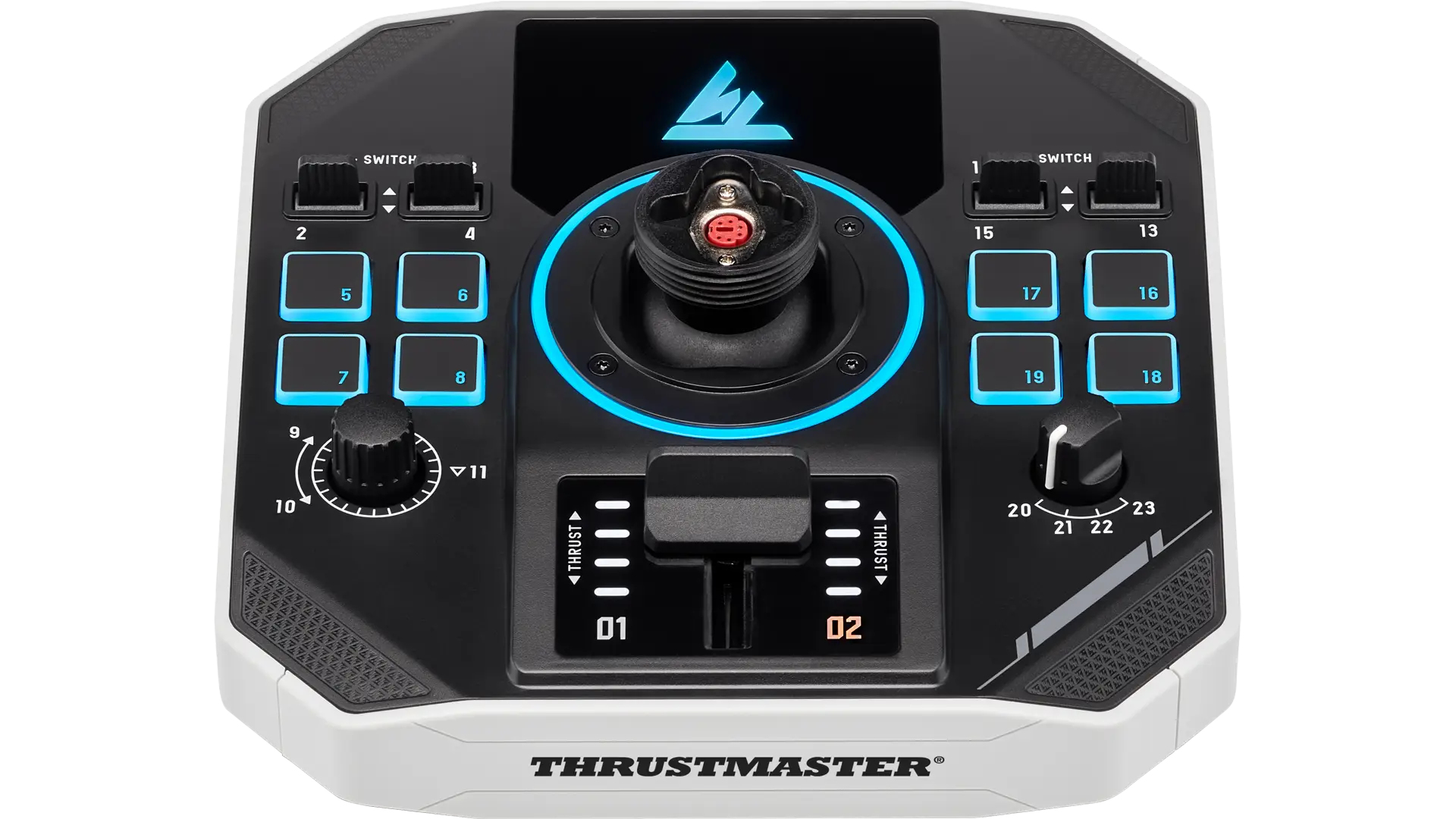 Thrustmaster Sol-R 2 HOSAS Space Sim Duo Zwart, Wit USB Flightstick Analoog/digitaal PC - Afbeelding 4