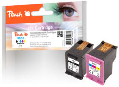 Peach PI300-1045 inktcartridge 2 stuk(s) Compatibel Zwart, Cyaan, Magenta, Geel