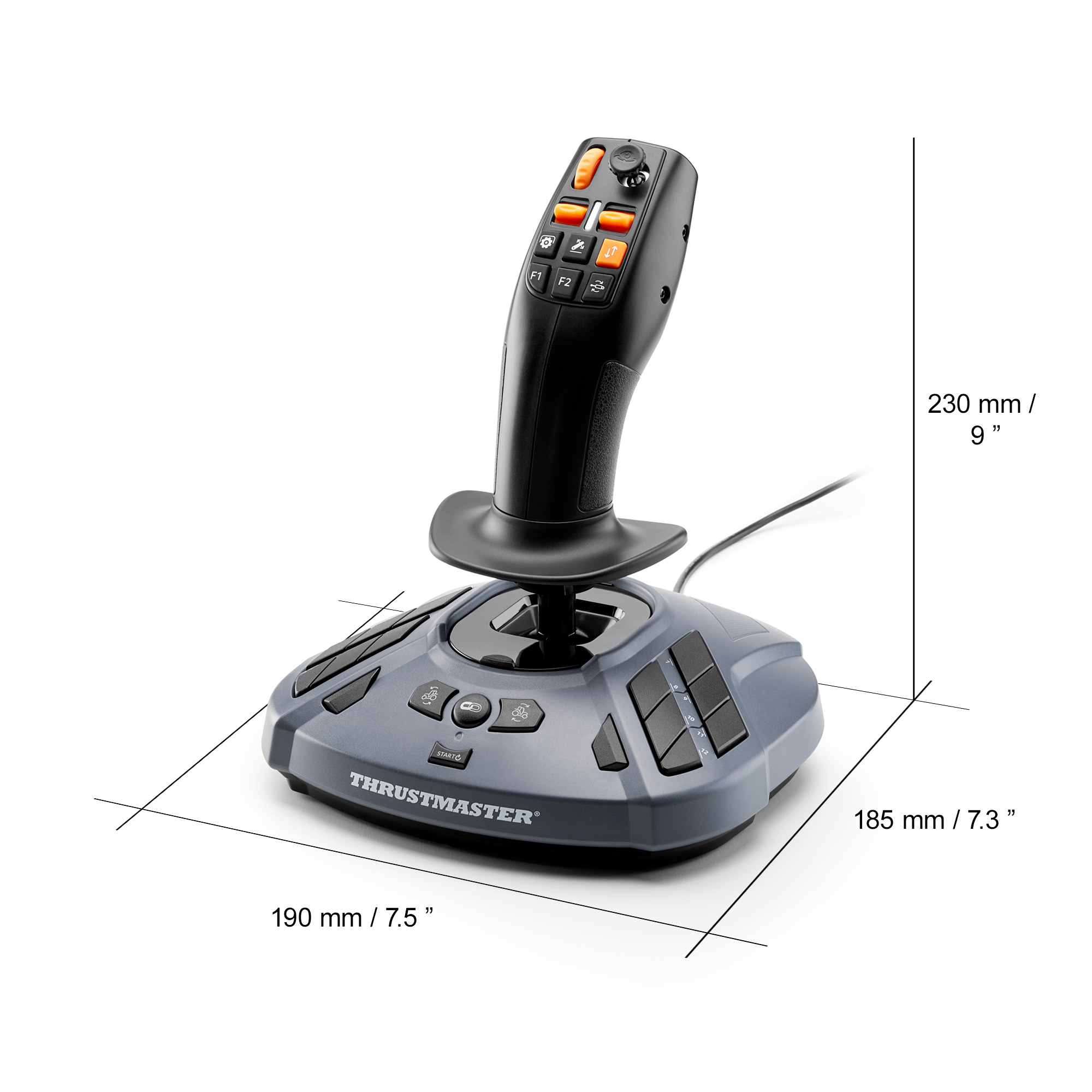Thrustmaster SimTask FarmStick, Multifunctionele Joystick voor Farming - Afbeelding 5