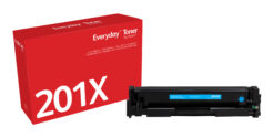 Everyday™ Cyaan Toner van Xerox is compatibel met HP 201X (CF401X), Hoge capaciteit