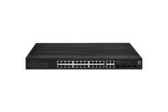LevelOne IGS-2128 netwerk-switch Managed L2 Gigabit Ethernet (10/100/1000) Zwart