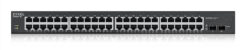 Zyxel GS1900-48HPv2 Managed L2 Gigabit Ethernet (10/100/1000) Power over Ethernet (PoE) Zwart