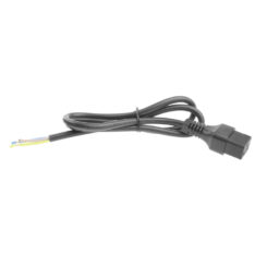 ACT Netsnoer C19 IEC Lock - open einde zwart 2 m, PC1174, 5-Pack - Afbeelding 3
