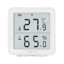 LogiLink SC0116 hygrometer & psychrometer Binnen Elektronische hygrometer Wit - Afbeelding 2
