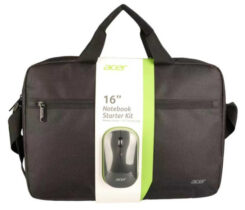 Acer GP.ACC11.03V laptoptas 40,6 cm (16") Aktetas Zwart - Afbeelding 2
