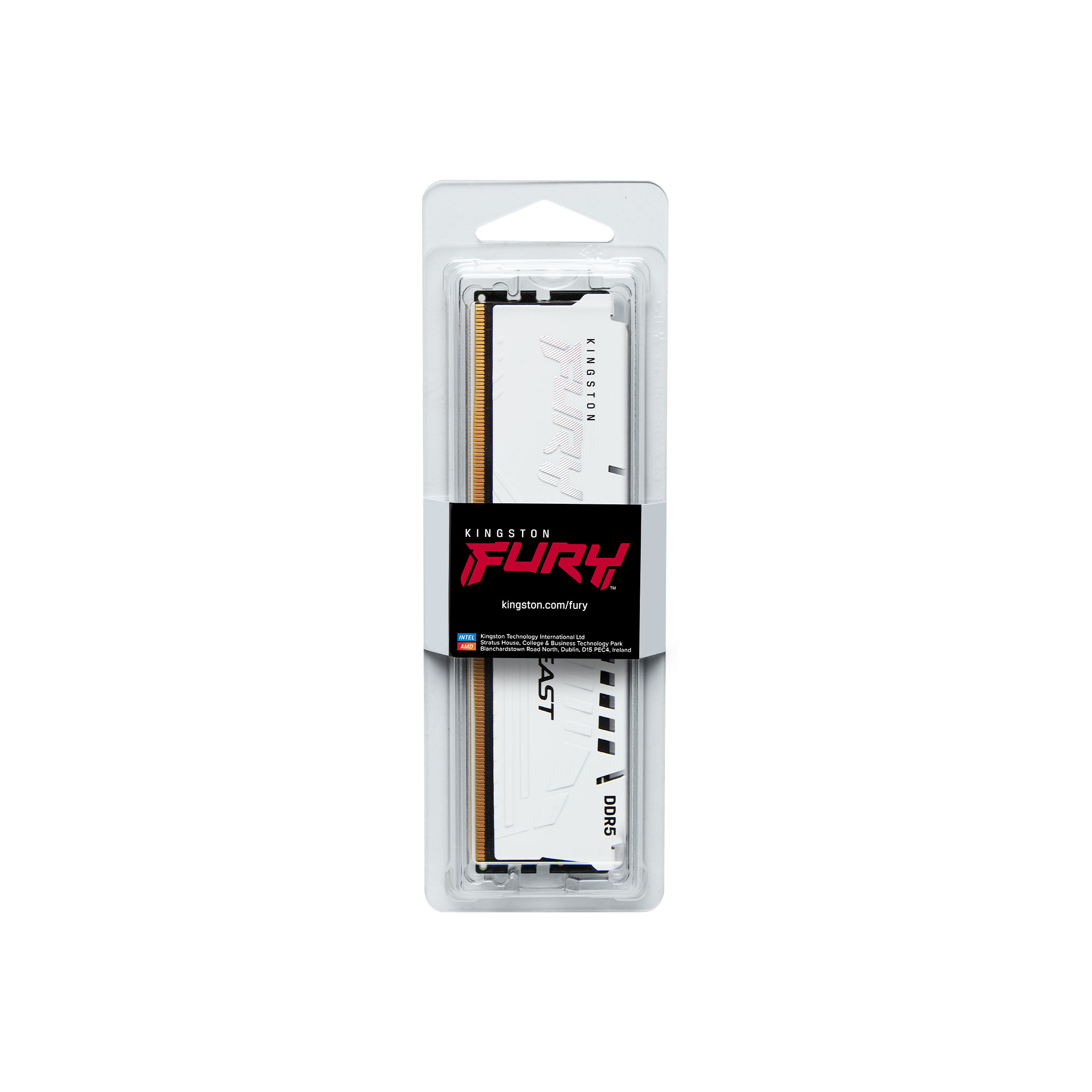 Kingston Technology FURY Beast 16GB 5200MT/s DDR5 CL40 DIMM White XMP - Afbeelding 5
