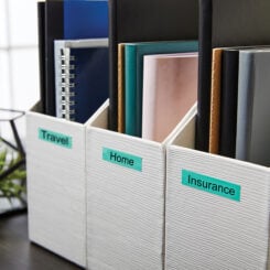 DYMO originele D1 labels | Zwarte Tekst op Groen Label | 12 mm x 7 m | zelfklevende etiketten voor de LabelManager labelprinter | gemaakt in Europa - Afbeelding 5
