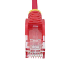 StarTech.com 7m Dunne CAT6 Ethernet Kabel, Rood, Snagless, 100W PoE, UTP, LSZH, 28AWG Pure Koperdraad, Slim RJ45 Netwerk Patchkabel met Trekontlasting, Fluke Getest - Afbeelding 5