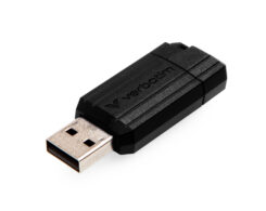 Verbatim PinStripe - USB-Stick8 GB - Zwart