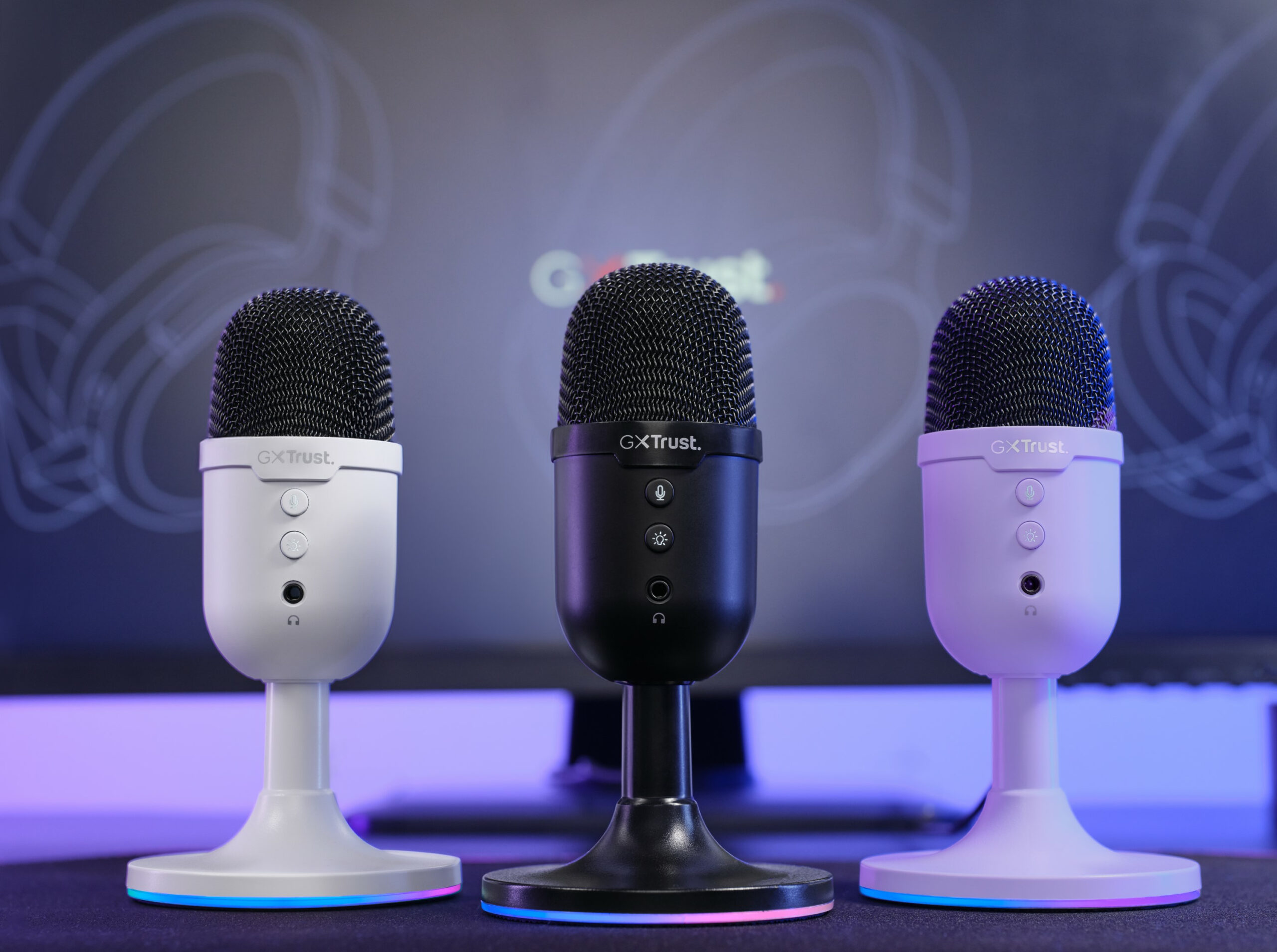 Trust GXT 234P Yunix Wit Tafelmicrofoon - Afbeelding 11