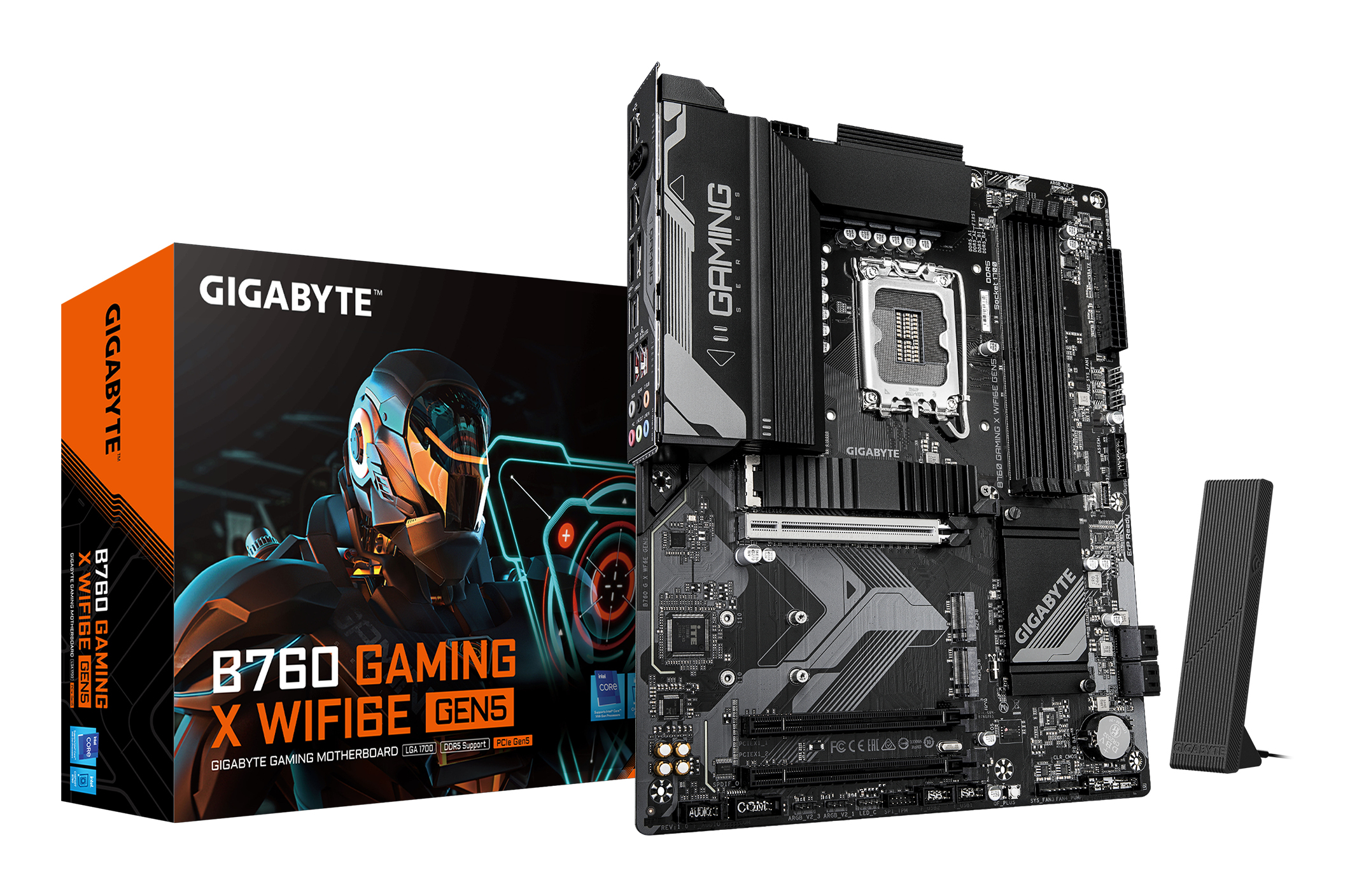 GIGABYTE B760 GAMING X WIFI6E GEN5 Intel B760 LGA 1700 ATX - Afbeelding 2