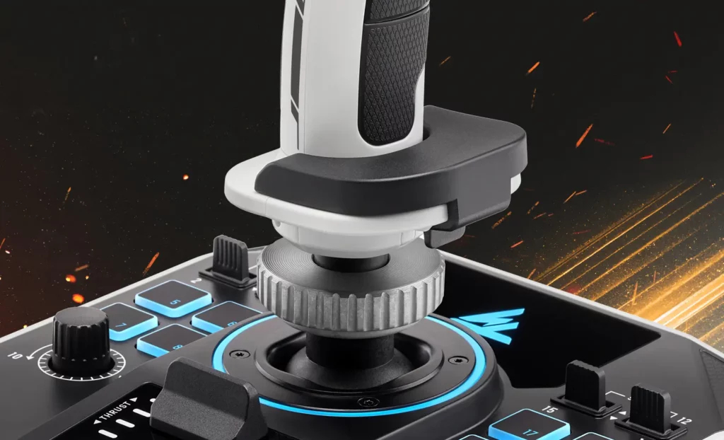 Thrustmaster Sol-R 2 HOSAS Space Sim Duo Zwart, Wit USB Flightstick Analoog/digitaal PC - Afbeelding 5