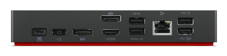 Lenovo ThinkPad Universal USB-C Dock Bedraad USB 3.2 Gen 1 (3.1 Gen 1) Type-C Zwart - Afbeelding 4