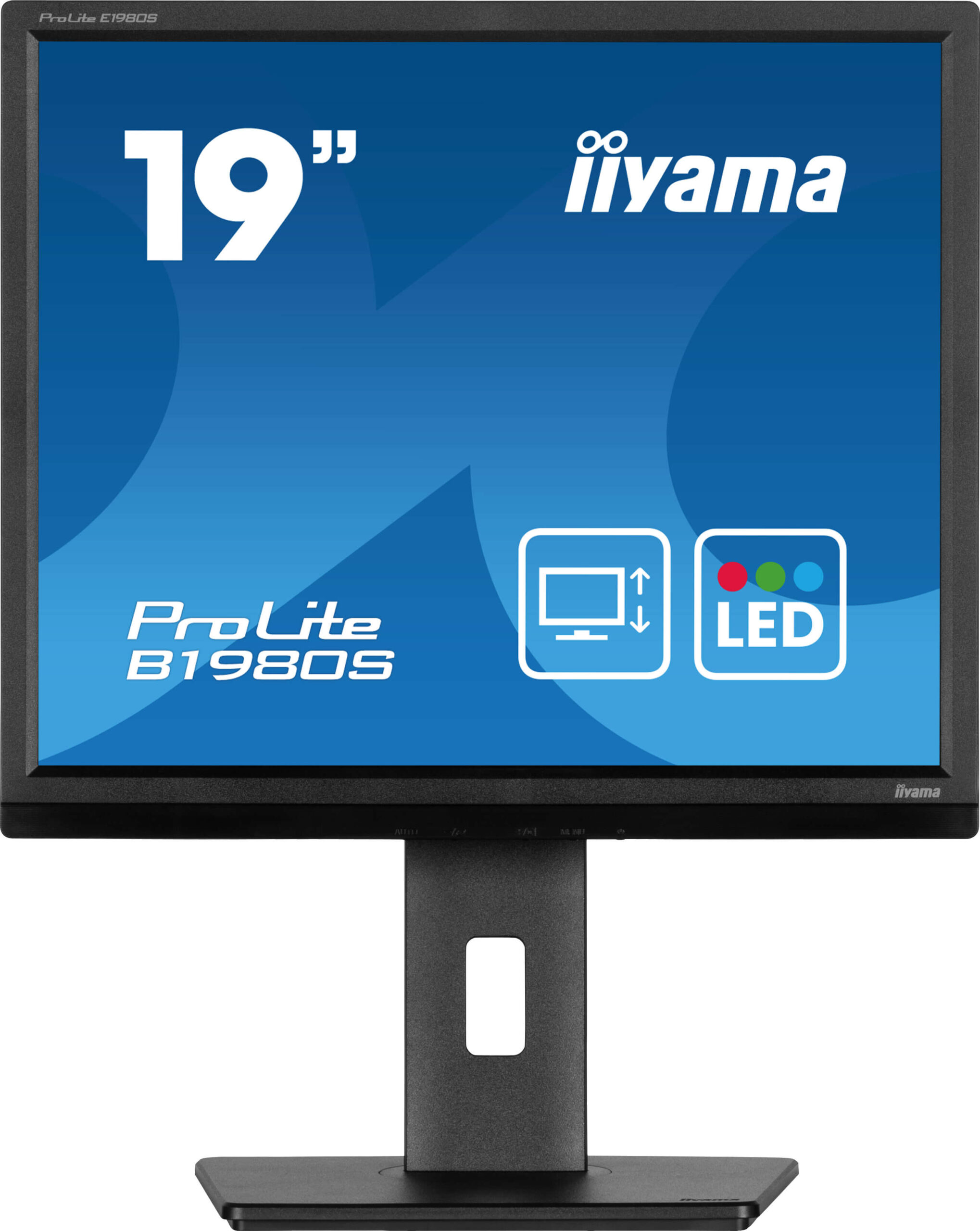 iiyama ProLite B1980S-B1 computer monitor 48,3 cm (19") 1280 x 1024 Pixels VGA LED Zwart - Afbeelding 4