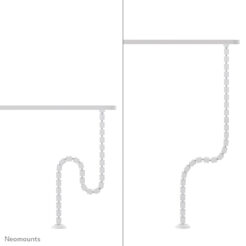 Neomounts ADS06-132WH Kabelgeleider - magnetische bevestiging - universeel - Afbeelding 6