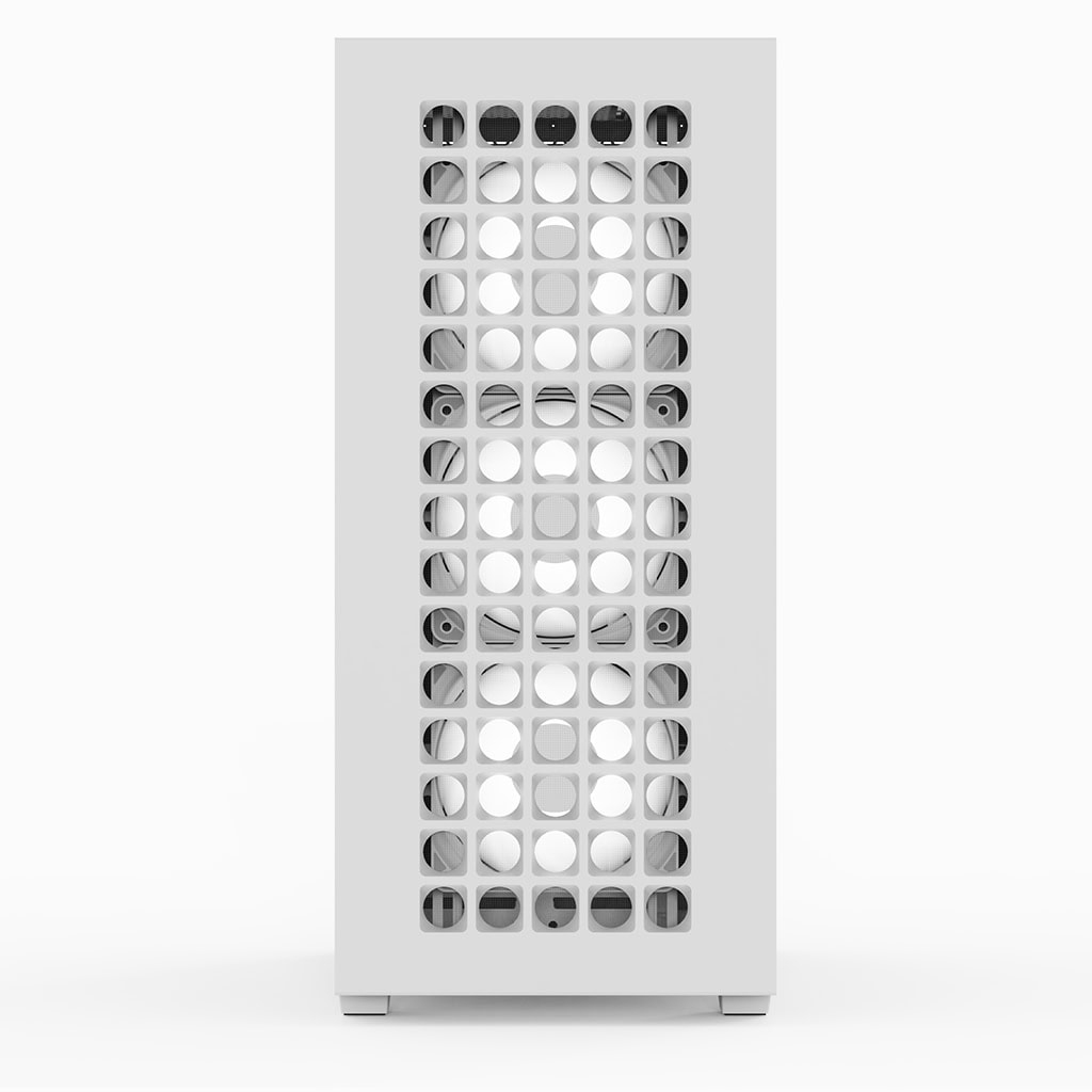 Aerocool D502A Midi Tower Wit - Afbeelding 3