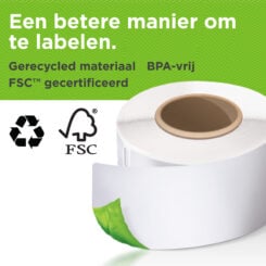 DYMO LabelWriter 5XL Labelprinter | Automatische labelherkenning labelmaker | Drukt extra brede verzendlabels af voor Amazon, DHL en meer | Perfect voor webwinkeliers | Tweepolige EU-stekker - Afbeelding 9