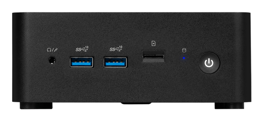 MSI Cubi NUC AI 1UMG-007EU Intel Core Ultra 5 125H 8 GB DDR5-SDRAM 512 GB SSD Windows 11 Home Mini PC Zwart - Afbeelding 3