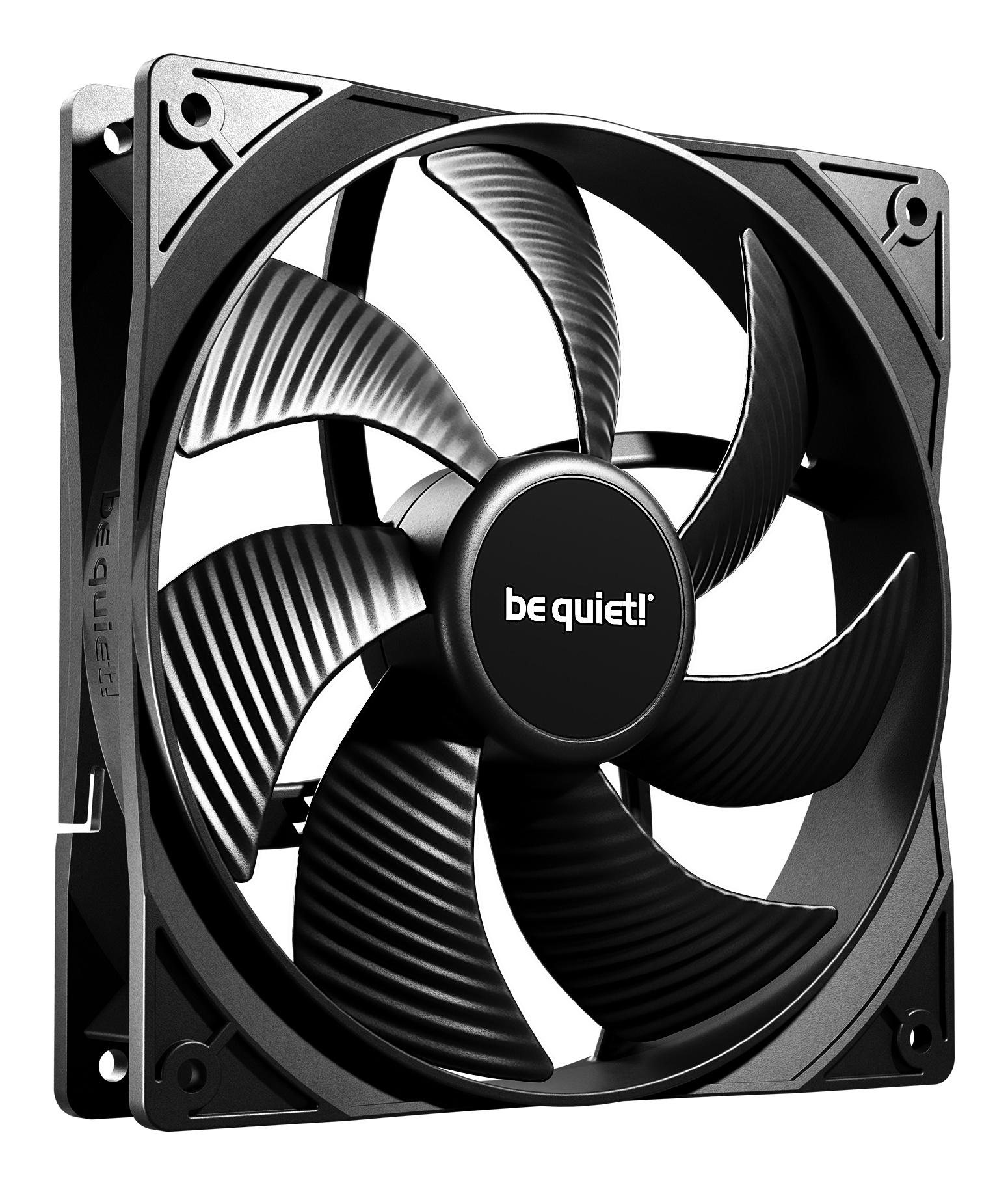 be quiet! Pure Wings 3 140mm | PWM Triple Pack Computer behuizing Ventilator 14 cm Zwart 3 stuk(s) - Afbeelding 2