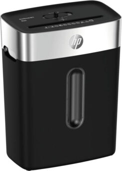 HP OneShred 8CC papiervernietiger Deeltjesversnippering 68 dB 22 cm Zwart - Afbeelding 2