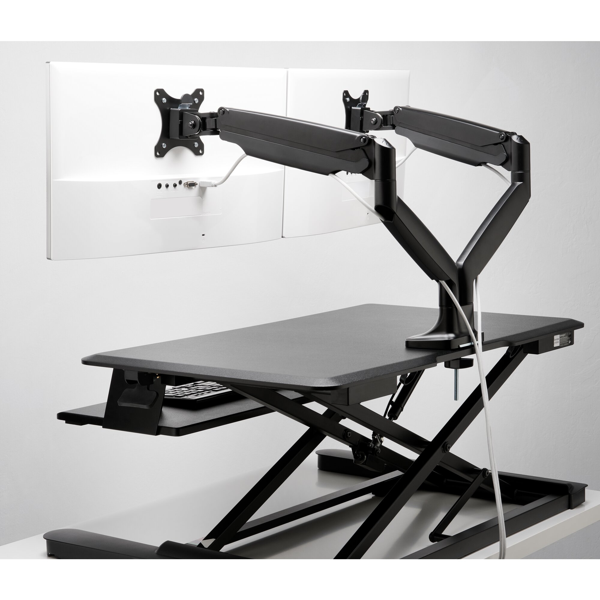 Kensington SmartFit One-Touch Height Adjustable Dual Monitor Arm - Afbeelding 7
