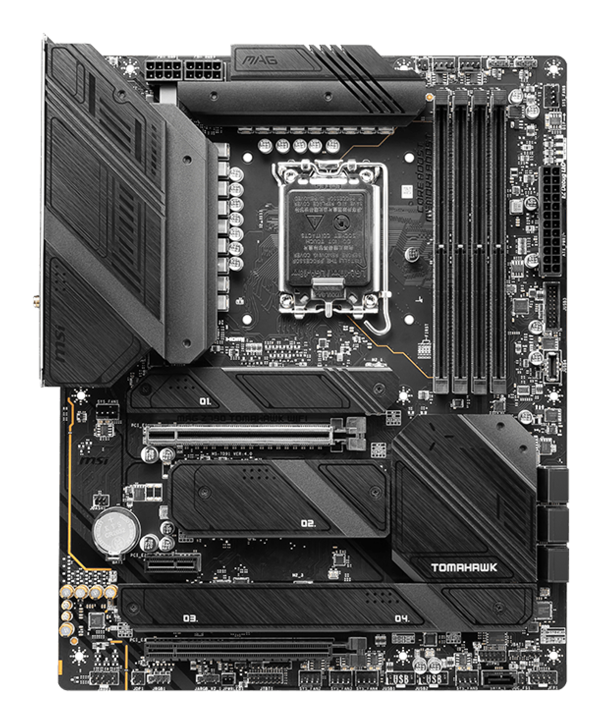 MSI MAG Z790 TOMAHAWK WIFI moederbord Intel Z790 LGA 1700 ATX - Afbeelding 3