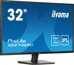 iiyama ProLite X3270QSU-B1 computer monitor 80 cm (31.5") 2560 x 1440 Pixels Wide Quad HD LED Zwart