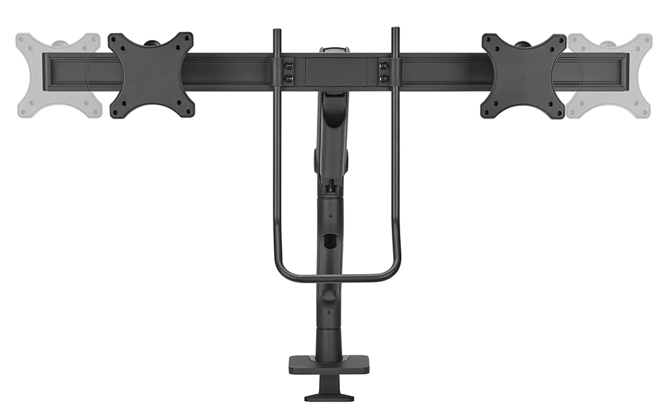 Neomounts DS75S-950BL2 Monitorarm 17-32" - gasveer - Topfix - 180°-stop - Afbeelding 10