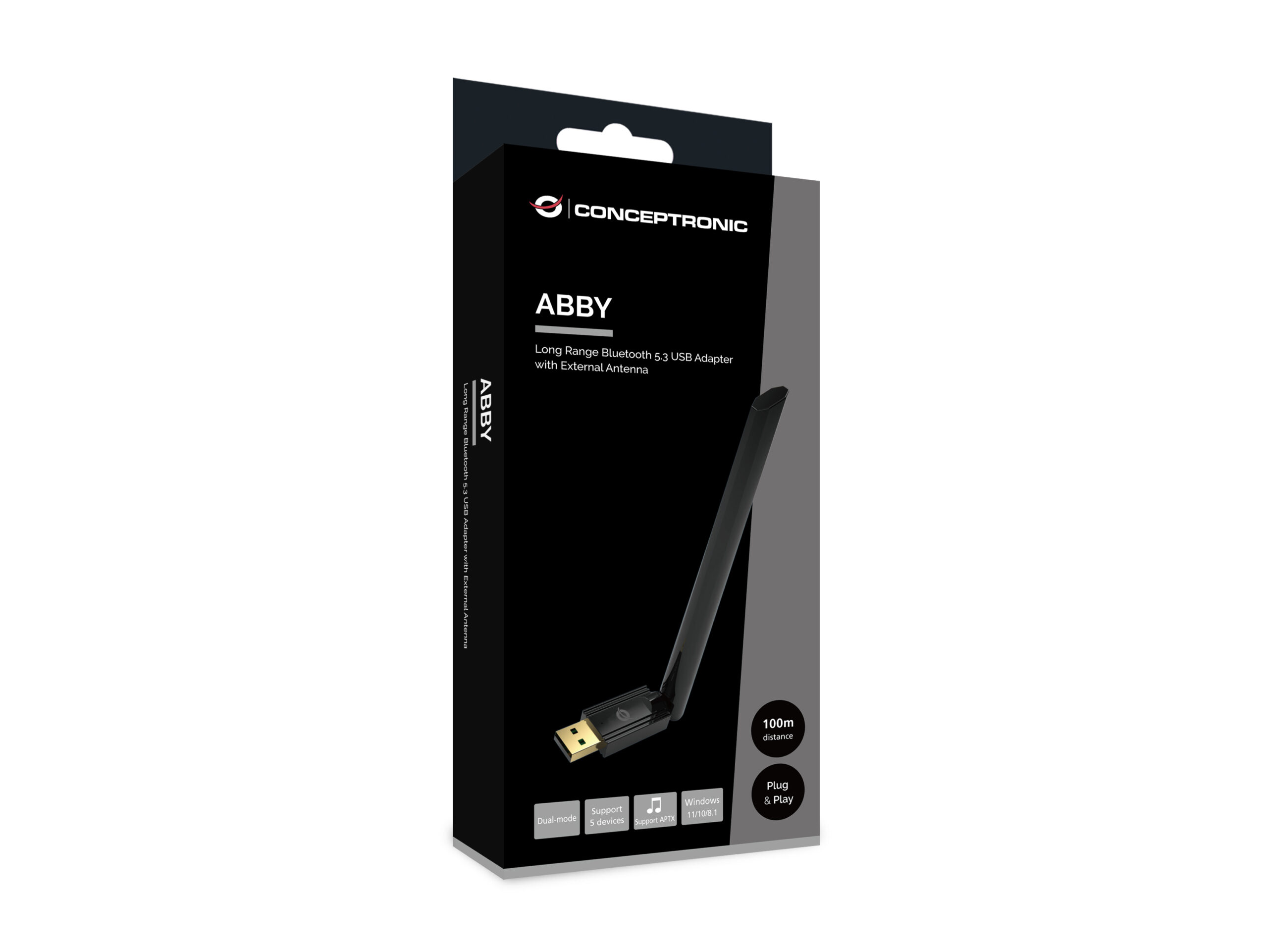 Conceptronic ABBY17B netwerkkaart Intern Bluetooth 3 Mbit/s - Afbeelding 4