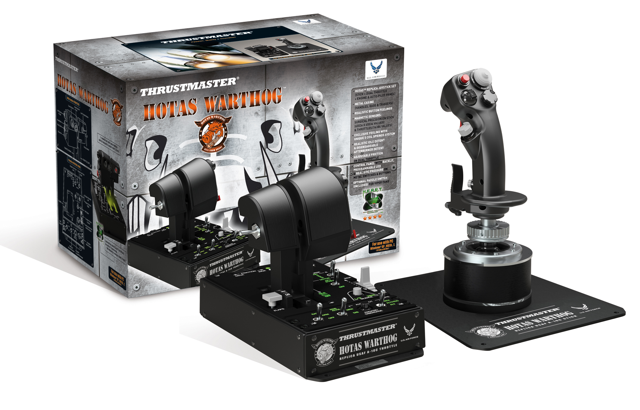 Thrustmaster Hotas Warthog Zwart USB Joystick PC - Afbeelding 8
