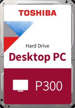 Toshiba 8.9cm (3.5) 4TB SATA3 Desktop P300 Red 5400 intern