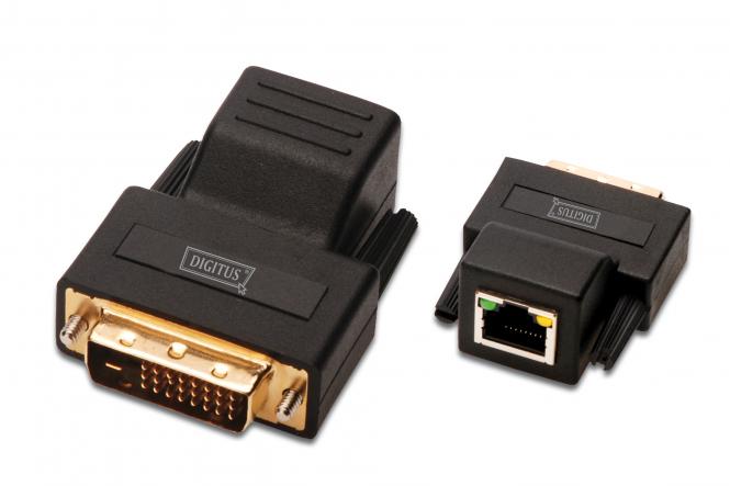 DIGITUS Extender DVI Video über Cat5/UTP tot zu 70m