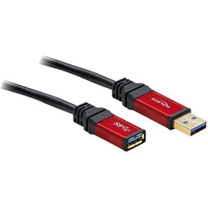 DELOCK USB3.0 Verl. A -> A St/Bu 2.00m Premium