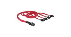 DELOCK SAS Kabel Mini SAS 36Pin -> 4x Sata 7Pin 0.50m