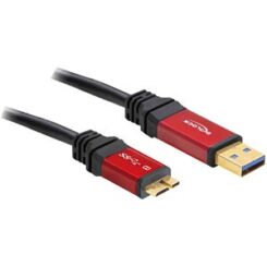 DELOCK USB3.0 Kabel A -> Micro-B St/St 3.00m Premium