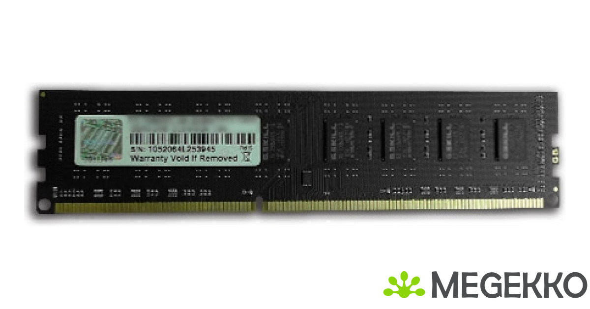 DDR3 8GB PC 1333 CL9 G.Skill 8GBNT