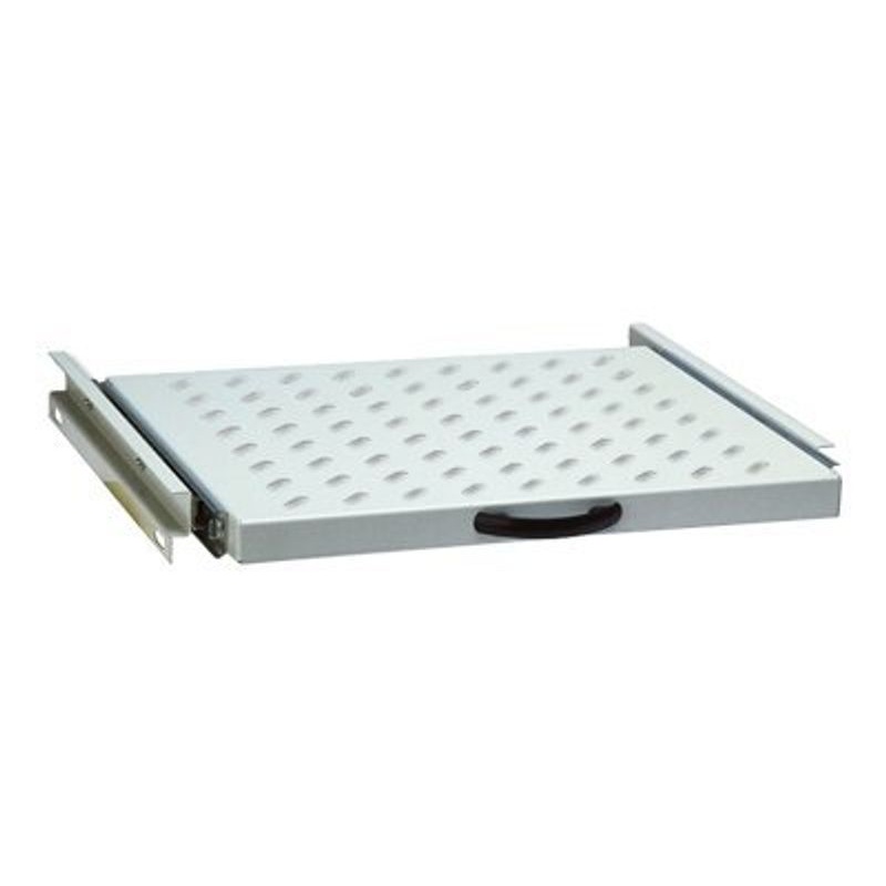 DIGITUS legplanken 1HE 30x483x385mm tot 25kg grijs ausziehbar