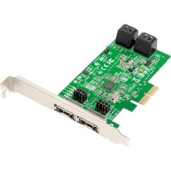 Dawicontrol PCI Card PCI-e DC-624e RAID R2 4-kanaals SATA 6G retail