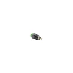 DELOCK Adapter Terminalblock 2Pin -> Cinch stekker