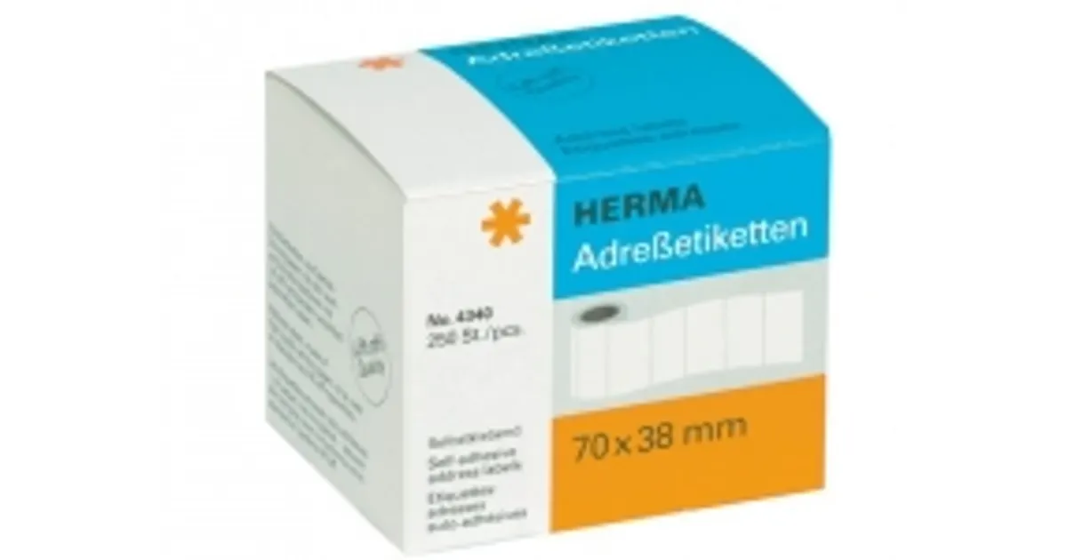 Universele etiketten 12x18mm rood voor handmatige opschriften 1792 St.