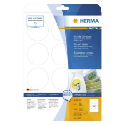 HERMA Etiketten A4 weiß 60 mm ablösbar Papier 300 St.