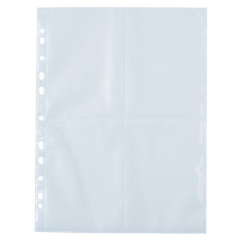 HERMA Fotosichthüllen 100 x 150 mm hoch weiß 250 Covers