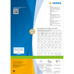 HERMA adres etiketten A5 weiß 148,5x205 mm Papier 400 St.