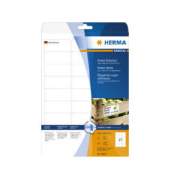 HERMA Etiketten A4 weiß 63,5x29,6 mm extrem haftend 675 St.