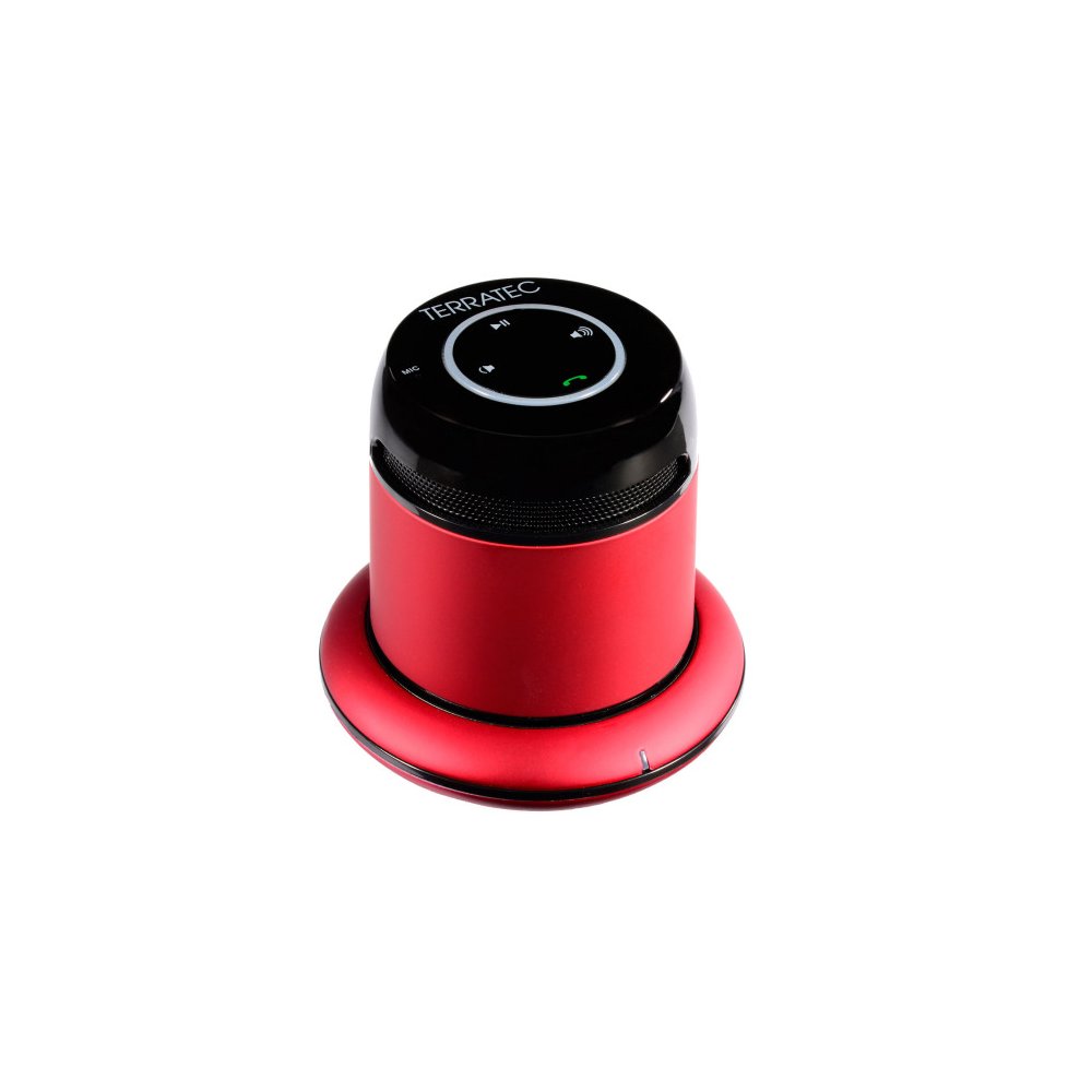 TERRATEC actieve luidspreker CONCERT BT MOBILE wireless rood