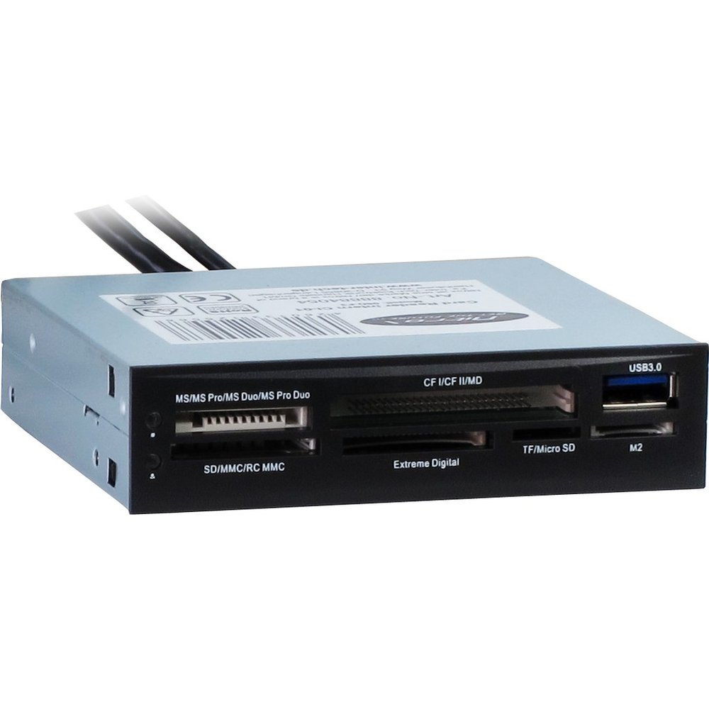 Inter-Tech Card Reader USB -> 7in1 + 1x USB 3.0
