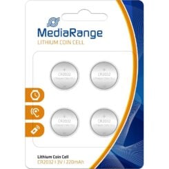 MediaRange batterij knoopcel Lithium/CR2032 3V 4St