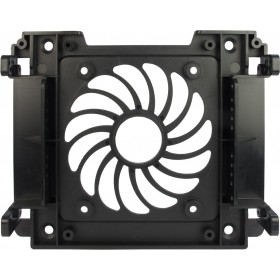 Inter-Tech montagekader 1x5,25 voor 1x2,5 / 1x3,5 /12cm Lüft.